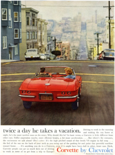 1961 Corvette Vacation Ad