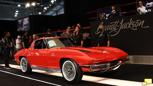 1963 Corvette Split Window Coupe Riverside Red
