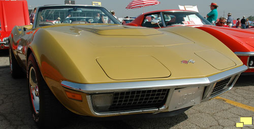 1971 Corvette in War Bonnet Yellow