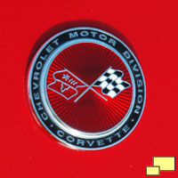 1973 Corvette nose emblem