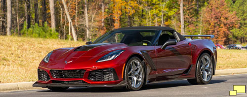 2019 Corvette ZR1 Converitble in Long Beach Red