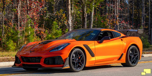 2019 Corvette ZR1 in Sebring Orange at 2025 Mecum Kissimmee Auction