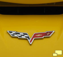 C6 Corvette nose emblem