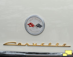 1953 EX-122 Corvette nose badge