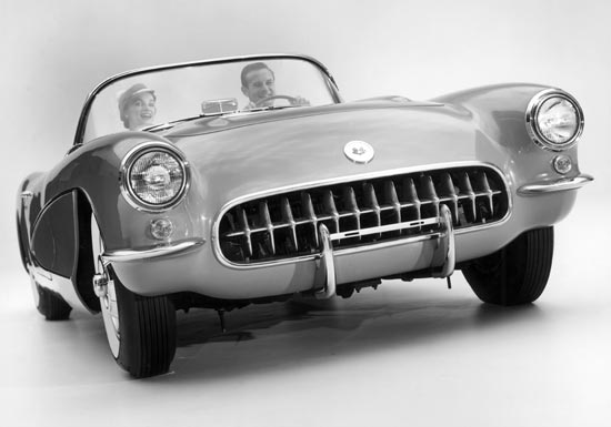 1956 Corvette Press Photograph