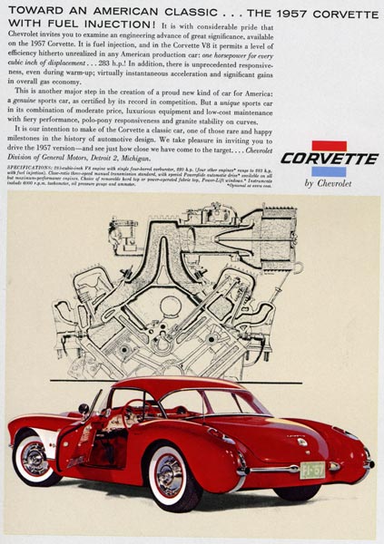 1957 Corvette Fuel Injected Ad