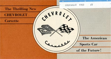 1953 Corvette Brochure