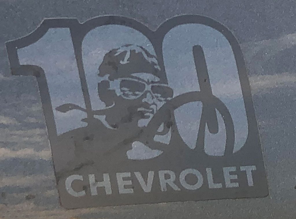 2012 Corvette Special 100th Anniversary Edition Decal