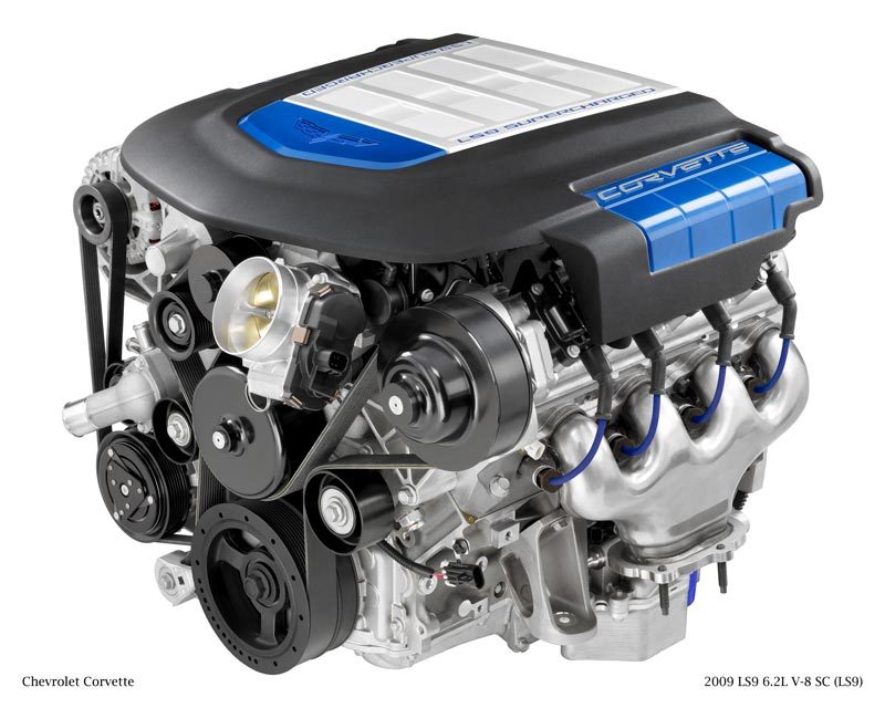 2009 Corvette ZR1 LS9 Engine