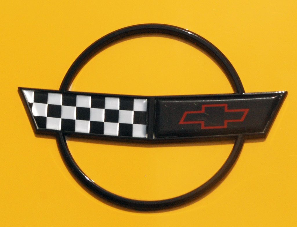 1995 Corvette nose emblem