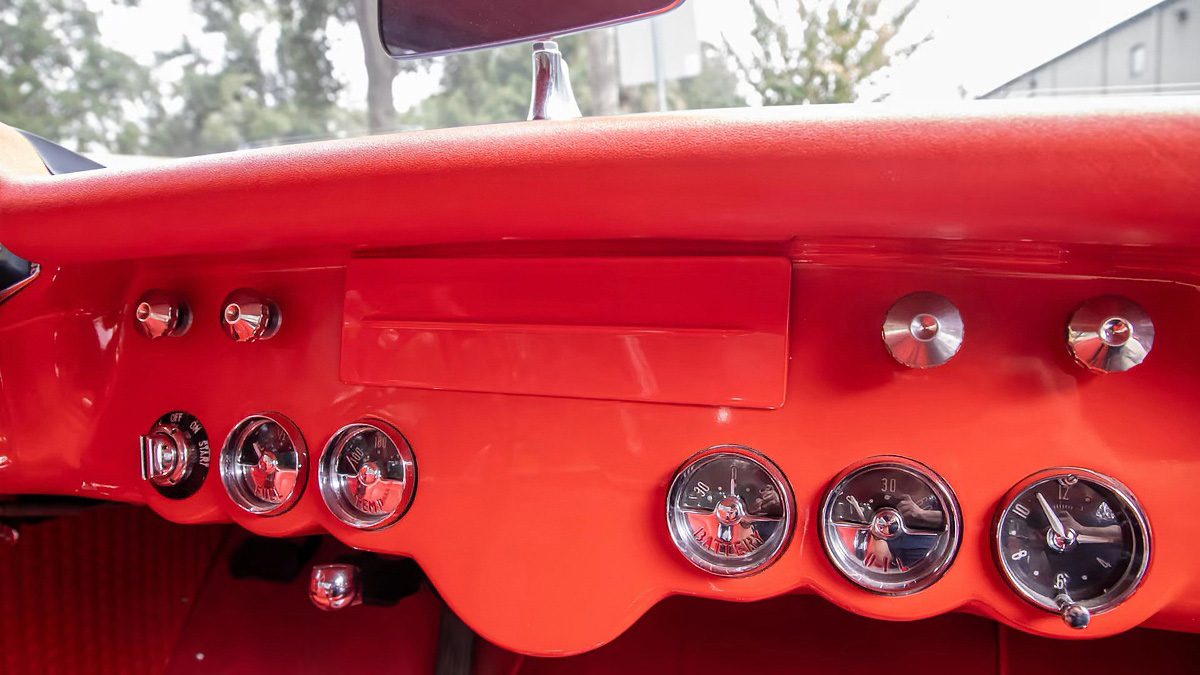 1957 Corvette Airbox Dashboard SN 4007