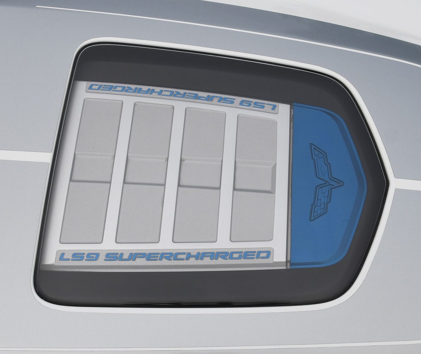 2009 Corvette LS9 ZR1 Lexan Hood Window