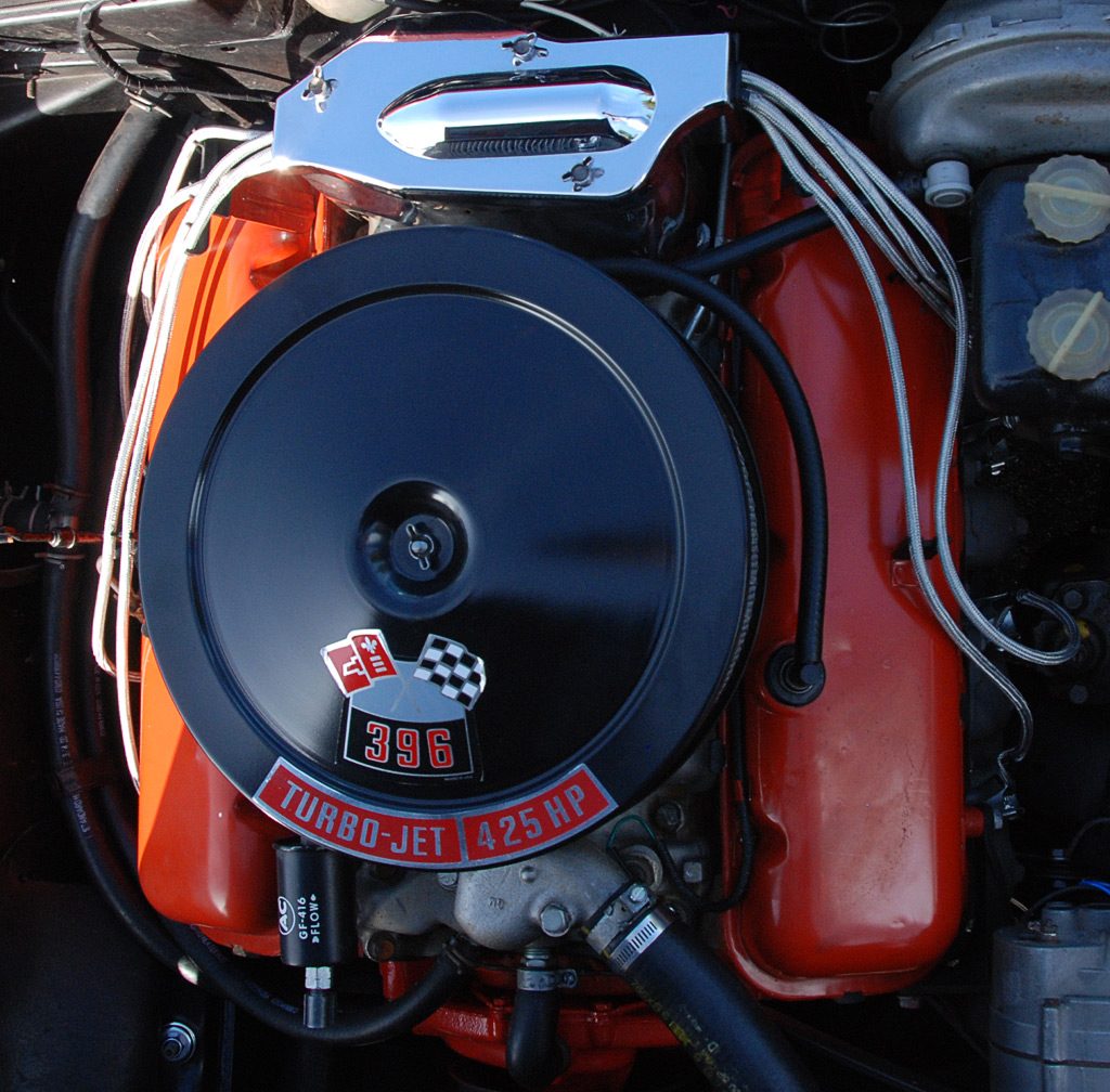 1965 Chevrolet Corvette Stingray 396 engine