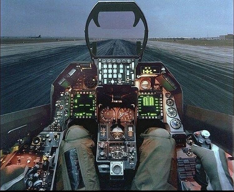 Jet Fighter Cockpit, the inspiration for the C8 HVAC Controls