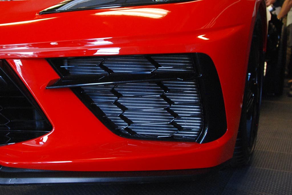C8 Corvette Left Engine Radiator