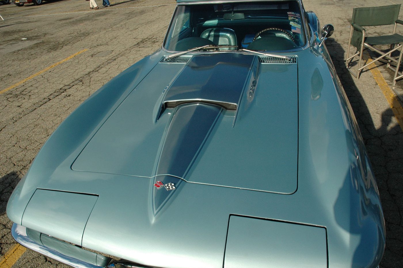 1967 Corvette in Elkhart Lake Blue