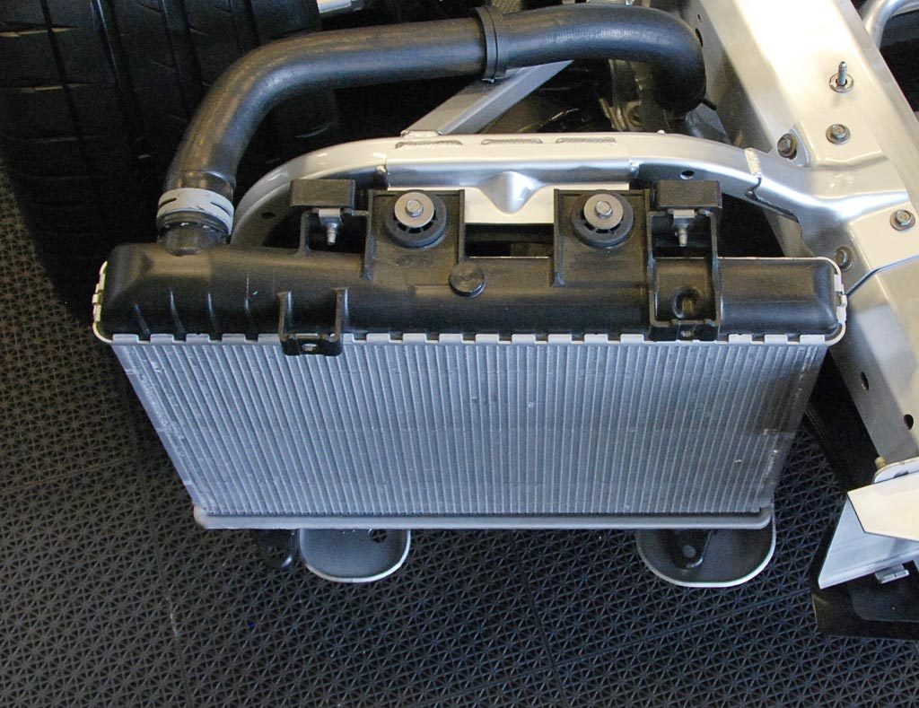 C8 Corvette Right Engine Radiator