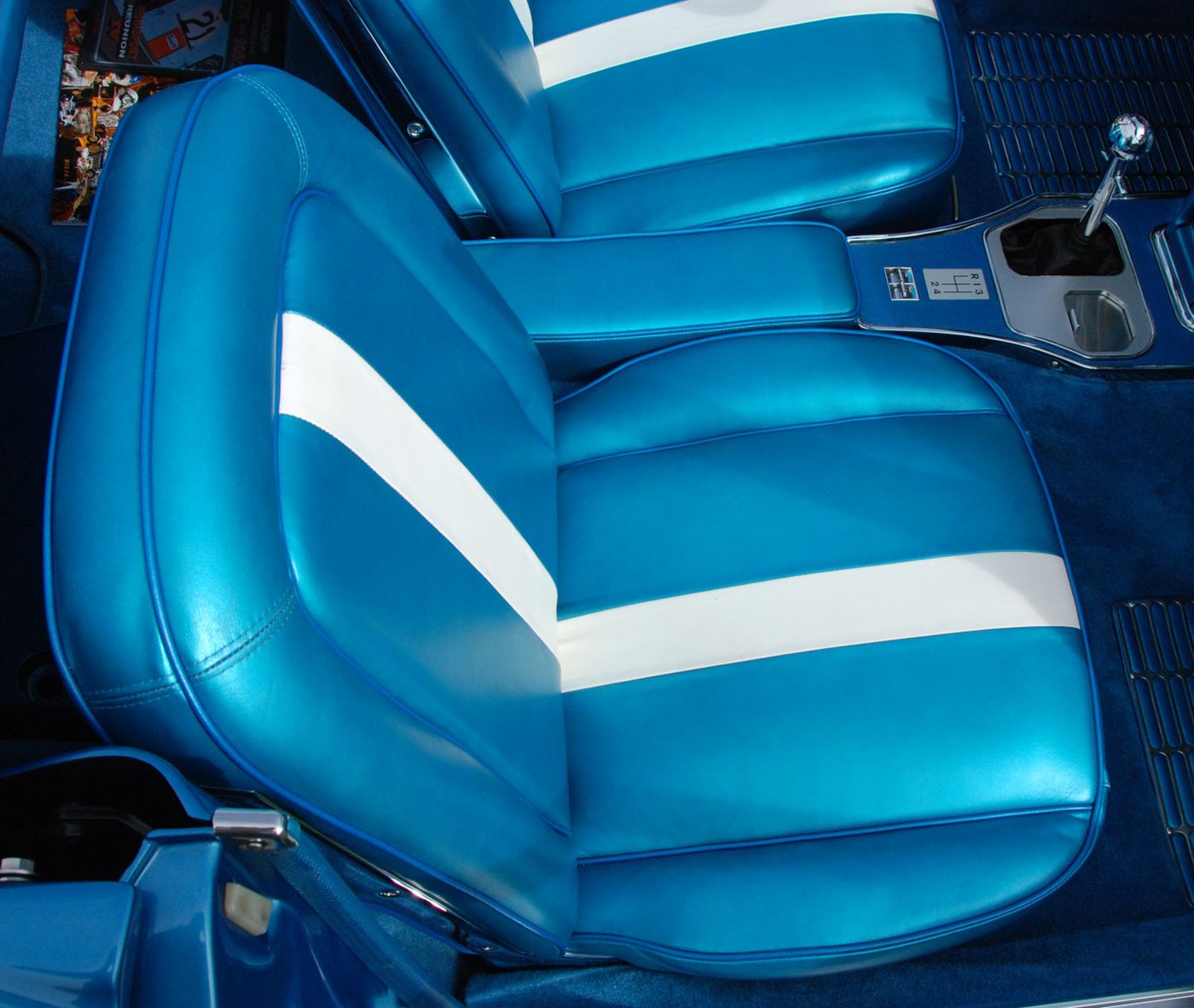1963 Corvette Concept Car Interior
