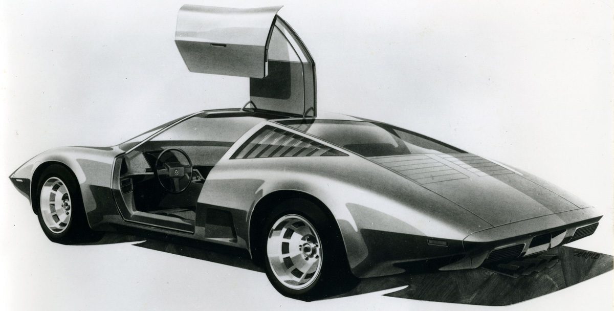 GM 1973 Corvette Aerovette Articulating Doors